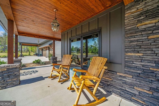 281 Abbott Dr, Canton, GA 30114 - view of patio / terrace