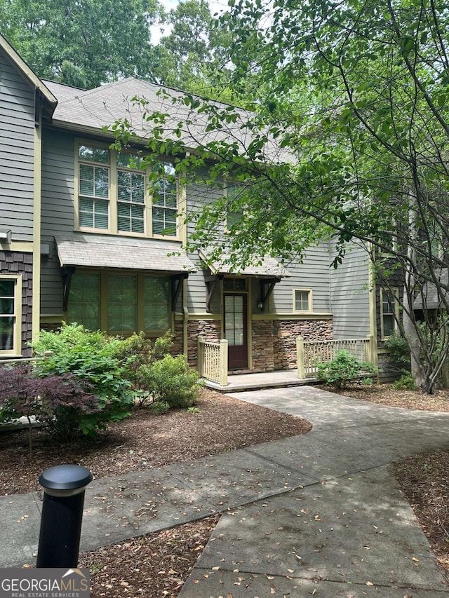 310 Research Dr Unit 802, Athens, GA 30605 - view of front of property with stone siding