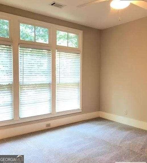 310 Research Dr Unit 802, Athens, GA 30605 - carpeted empty room with baseboards, plenty of natural light, and visible vents