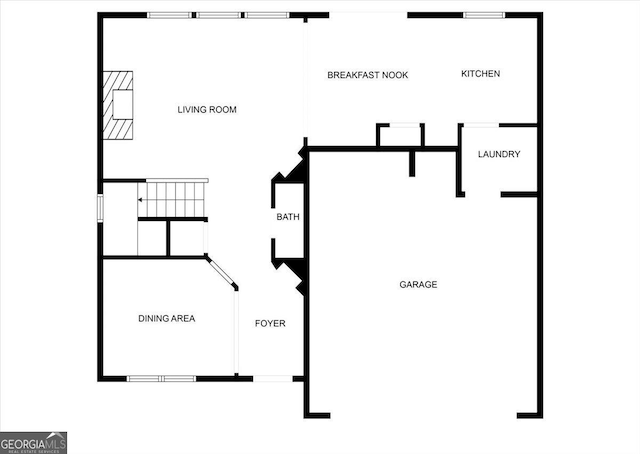 145 Redsage Rdg, Atlanta, GA 30349 - floor plan / room layout