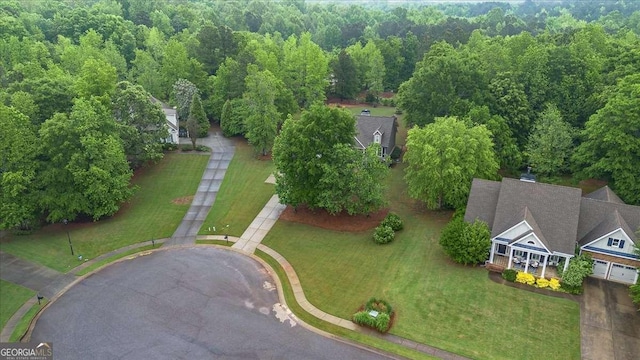 drone / aerial view