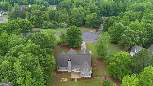drone / aerial view