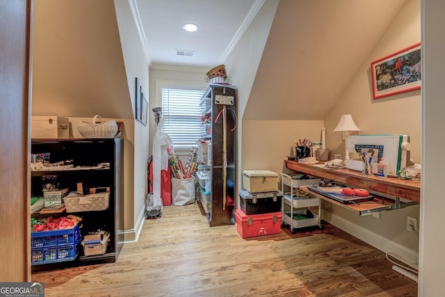 storage area with visible vents