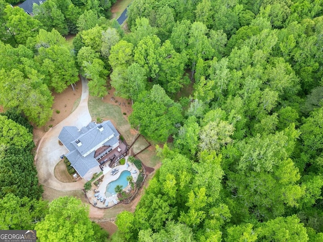 aerial view