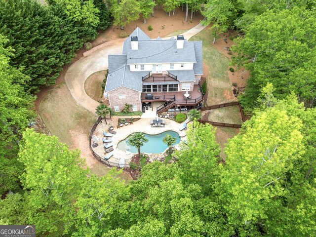 bird's eye view