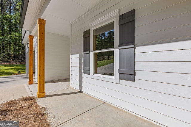 1488 Campbell Rd, Covington, GA 30014 - view of patio / terrace featuring covered porch