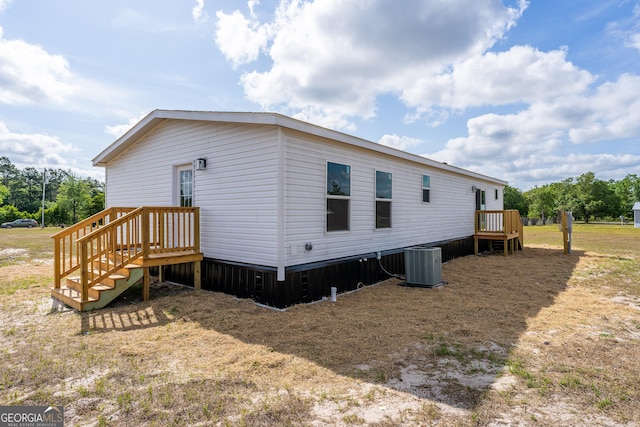 92 Wood Duck Ln, Folkston, GA 31537 - view of home's exterior featuring cooling unit