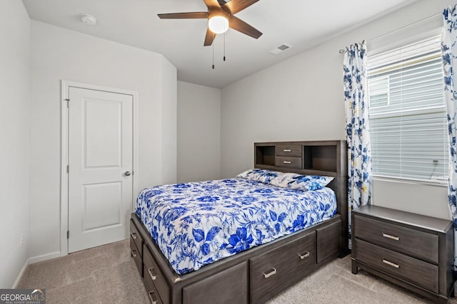 181 Sweet Briar Way, Homer, GA 30547 - bedroom featuring light carpet and ceiling fan