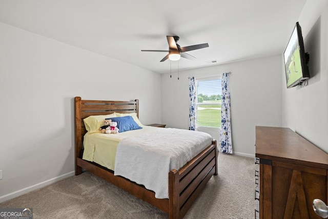 181 Sweet Briar Way, Homer, GA 30547 - carpeted bedroom featuring baseboards and a ceiling fan