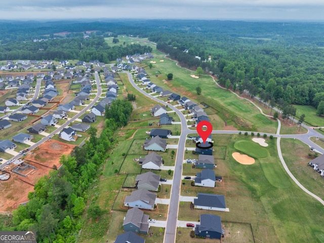 181 Sweet Briar Way, Homer, GA 30547 - aerial view of property and surrounding area with nearby suburban area and a local golf course
