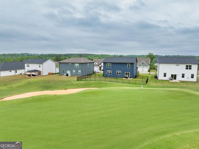 181 Sweet Briar Way, Homer, GA 30547 - view of property's community featuring a residential view, view of golf course, and a putting area