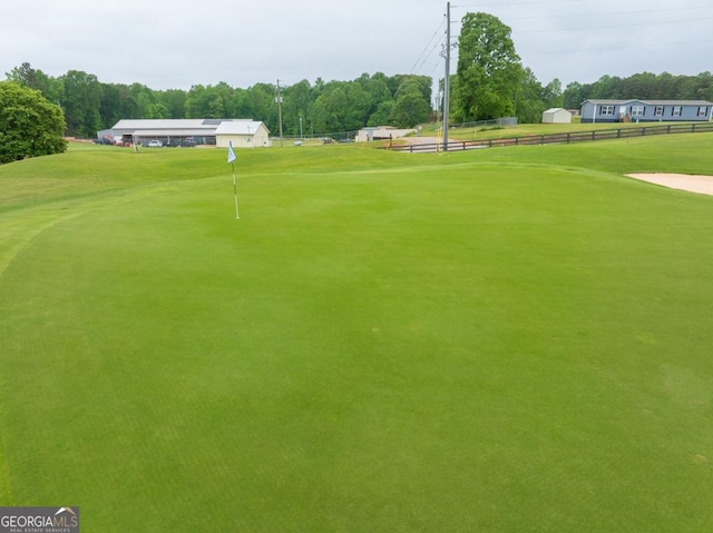 181 Sweet Briar Way, Homer, GA 30547 - view of community featuring golf course view and a putting area