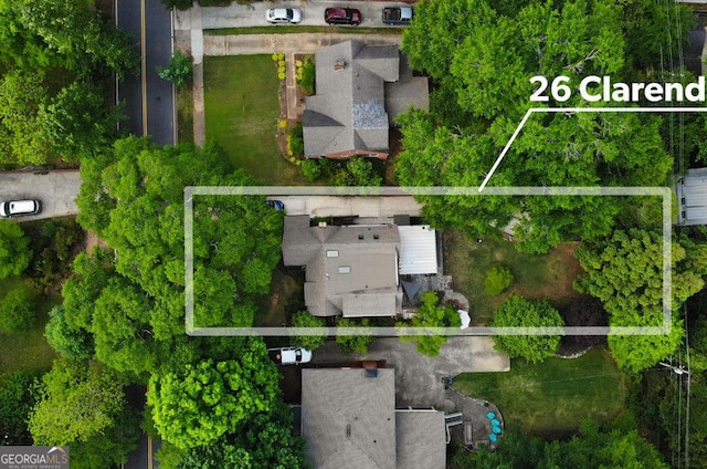 26 Clarendon Ave, Avondale Estates, GA 30002 - aerial view