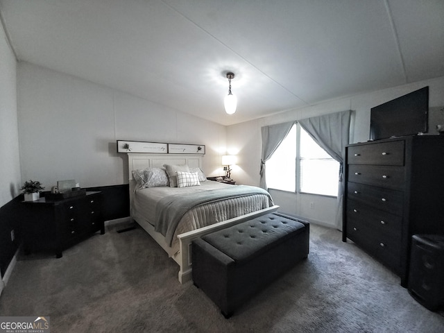 328 Kelly Creek Rd, Waco, GA 30182 - bedroom with lofted ceiling and carpet flooring