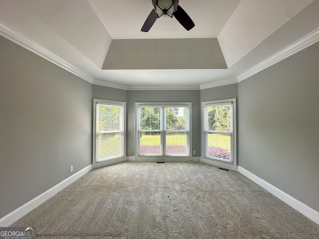 23 Saint Ives Ln, Winder, GA 30680 - spare room with baseboards, carpet flooring, and a ceiling fan