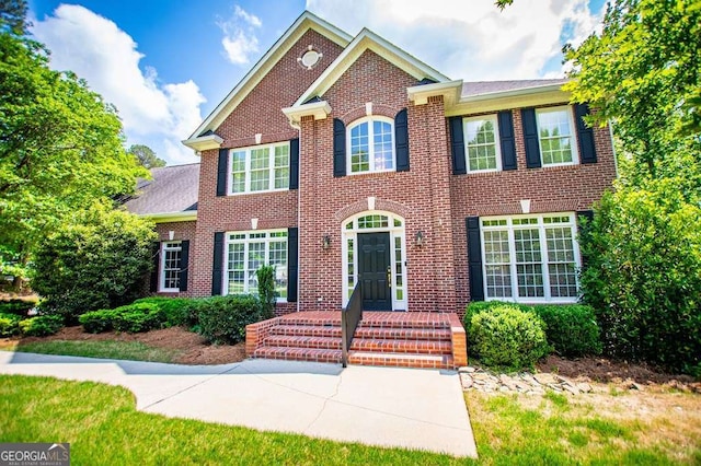 213 Shady Valley Dr, Carrollton, GA 30116 - colonial inspired home with brick siding
