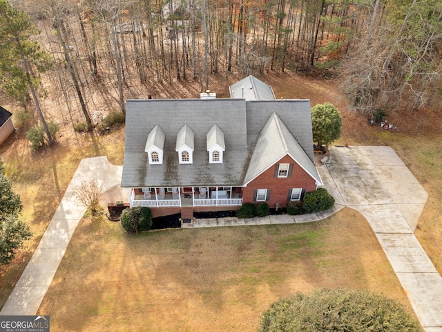 aerial view
