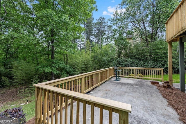 115 Old Ridge Rd, Macon, GA 31211 - view of wooden terrace