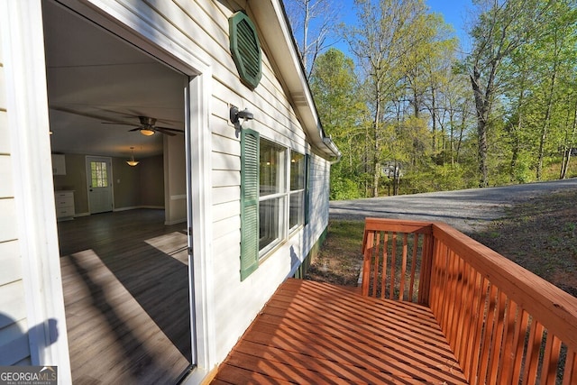 116 Chivalry Ln, Ball Ground, GA 30107 - view of wooden terrace