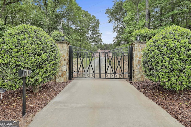 view of gate