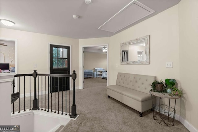 188 Lookout Way, Dallas, GA 30132 - interior space featuring baseboards and attic access