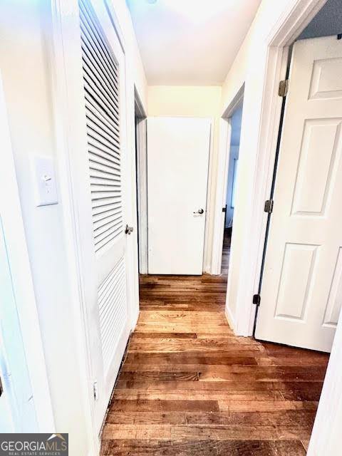 135 E Hill St Unit 12, Decatur, GA 30030 - hallway with wood finished floors