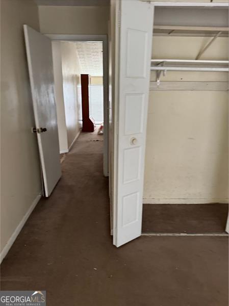 view of closet