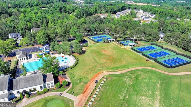 6413 Maple Park Ln, Hoschton, GA 30548 - bird's eye view