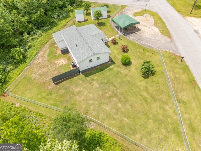 aerial view