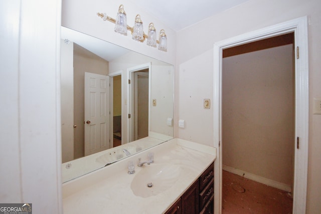 110 Vistacrest Way, Roswell, GA 30075 - bathroom featuring vanity and baseboards