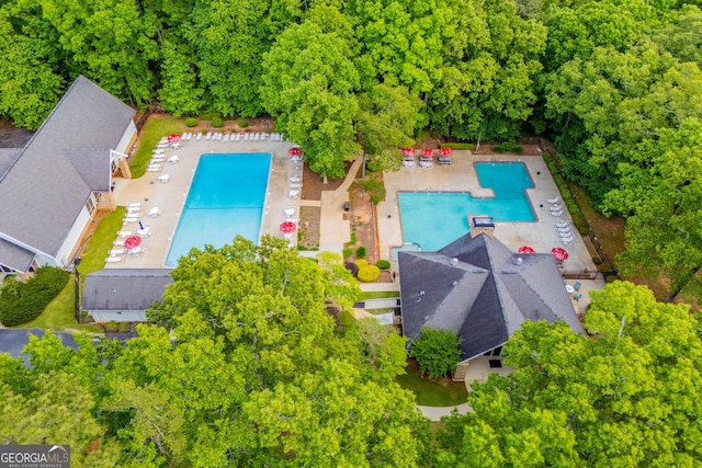 bird's eye view