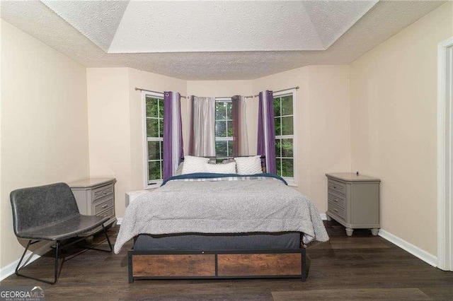 204 Queensbury Ct, Acworth, GA 30102 - bedroom featuring baseboards, a textured ceiling, and wood finished floors