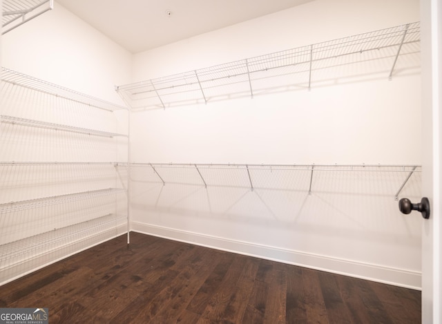 915 Katie Kerr Dr, Decatur, GA 30030 - walk in closet with dark wood-type flooring