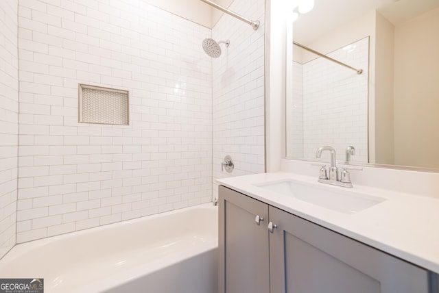 915 Katie Kerr Dr, Decatur, GA 30030 - bathroom with vanity and shower / washtub combination
