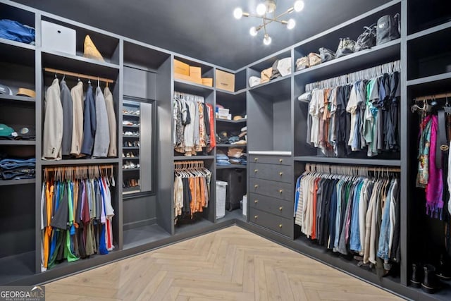 view of spacious closet