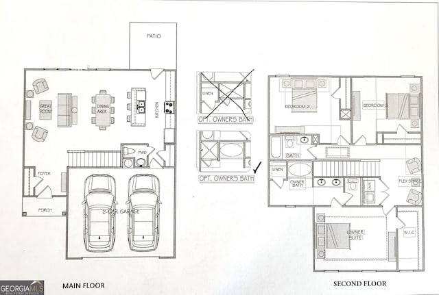 10 Umber Ln Lot 3, Newnan, GA 30263 - home floor plan