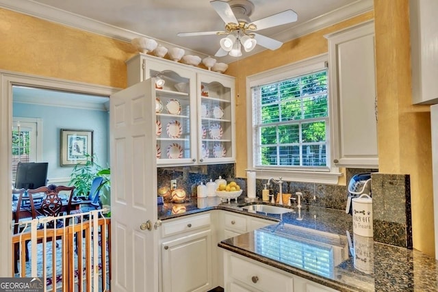 interior space featuring a sink