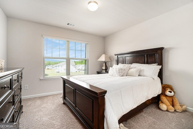 496 River Run Dr, Dallas, GA 30132 - bedroom with light carpet and baseboards