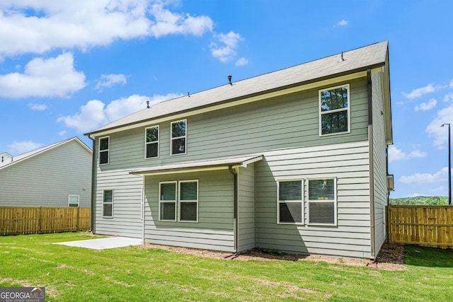 496 River Run Dr, Dallas, GA 30132 - back of property with a patio area