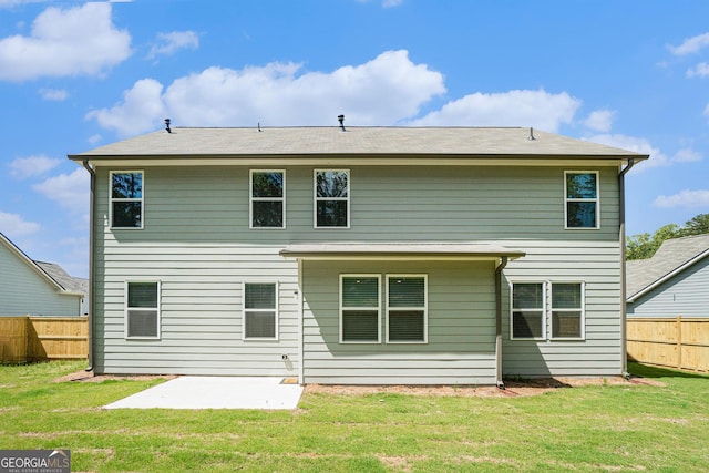 496 River Run Dr, Dallas, GA 30132 - rear view of house with a patio