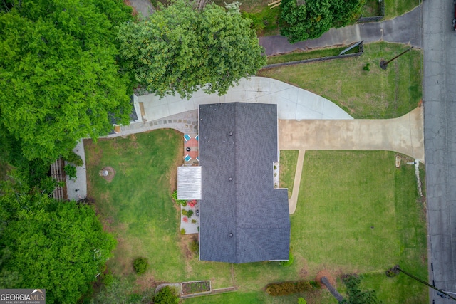 drone / aerial view