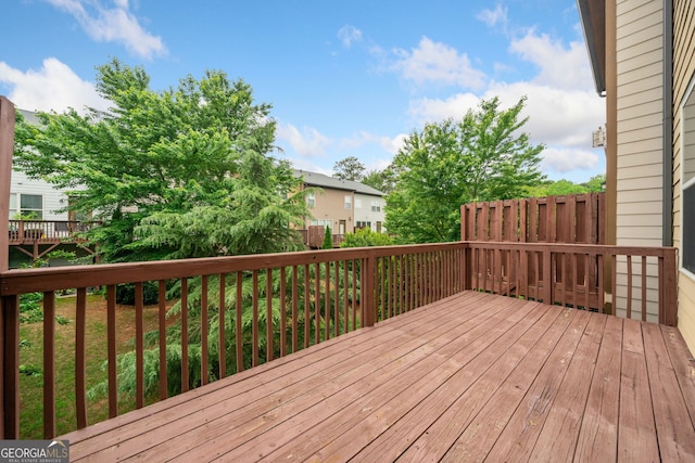 3231 Chutney Ct, Avondale Estates, GA 30002 - view of wooden terrace