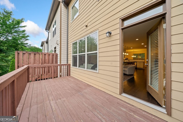 3231 Chutney Ct, Avondale Estates, GA 30002 - view of deck
