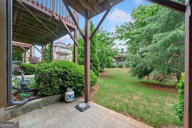 3231 Chutney Ct, Avondale Estates, GA 30002 - view of yard featuring a patio