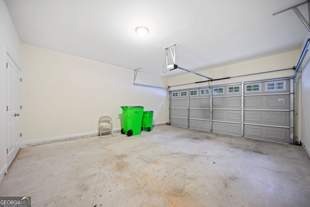 3231 Chutney Ct, Avondale Estates, GA 30002 - garage with baseboards and a garage door opener