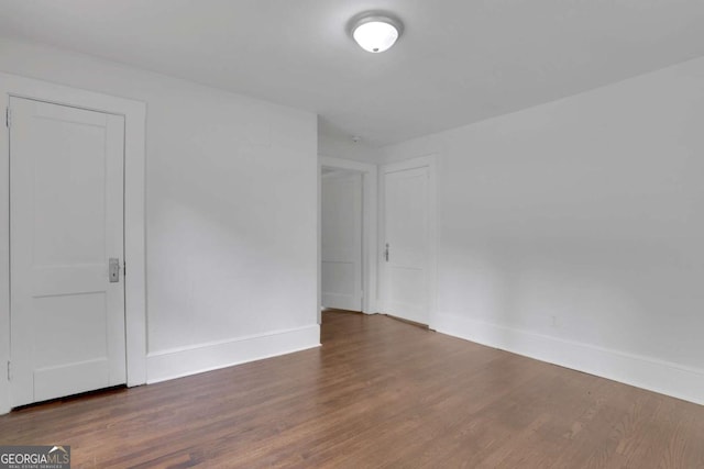 3223 Cleveland Hwy, Gainesville, GA 30506 - empty room featuring baseboards and wood finished floors