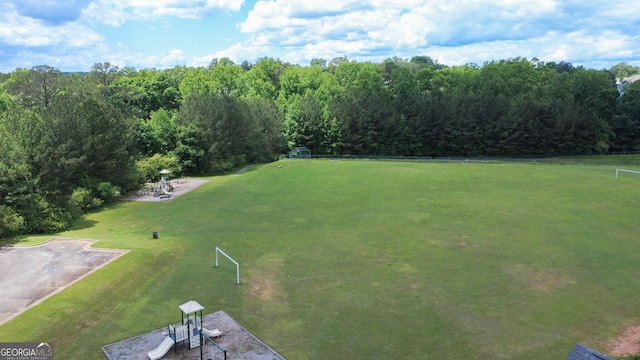 drone / aerial view