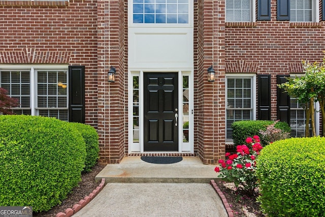 4114 Suwanee Trail Dr, Buford, GA 30518 - view of exterior entry with brick siding