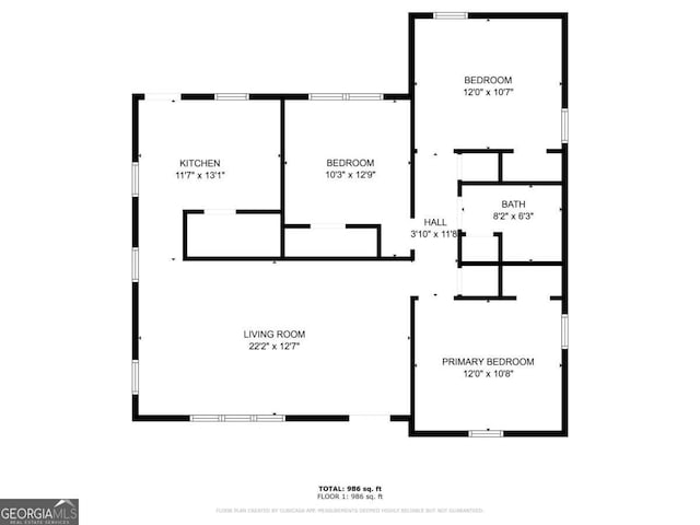 1774 Austin Dr, Decatur, GA 30032 - plan