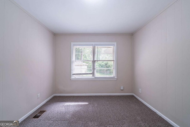 1774 Austin Dr, Decatur, GA 30032 - carpeted empty room featuring crown molding, baseboards, and visible vents